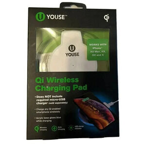 U Youse Wireless Charging Pad (iPhone‎ XS Max, XS, XR And X)